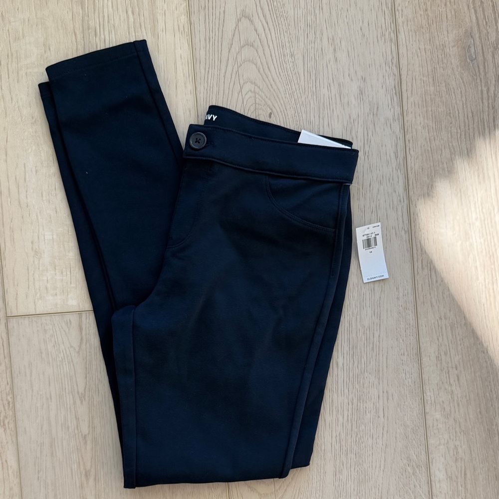 Old Navy NWT Uniform Navy Blue jeggins for girls